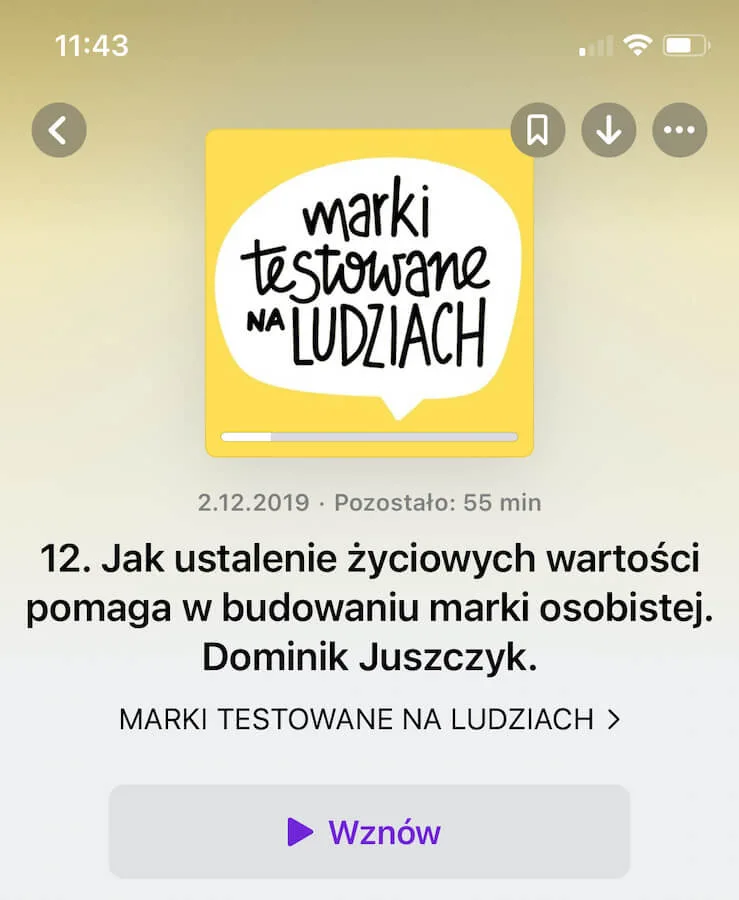 Podcast Marki Testowane na Ludziach