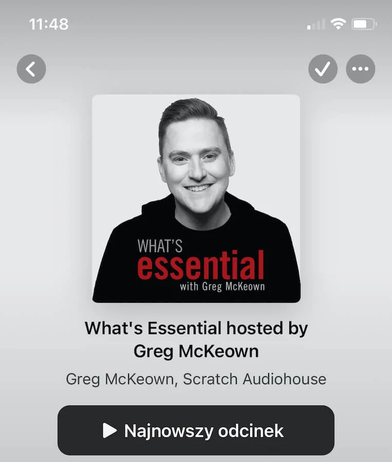 Podcast „What's Essential” by Greg McKeown