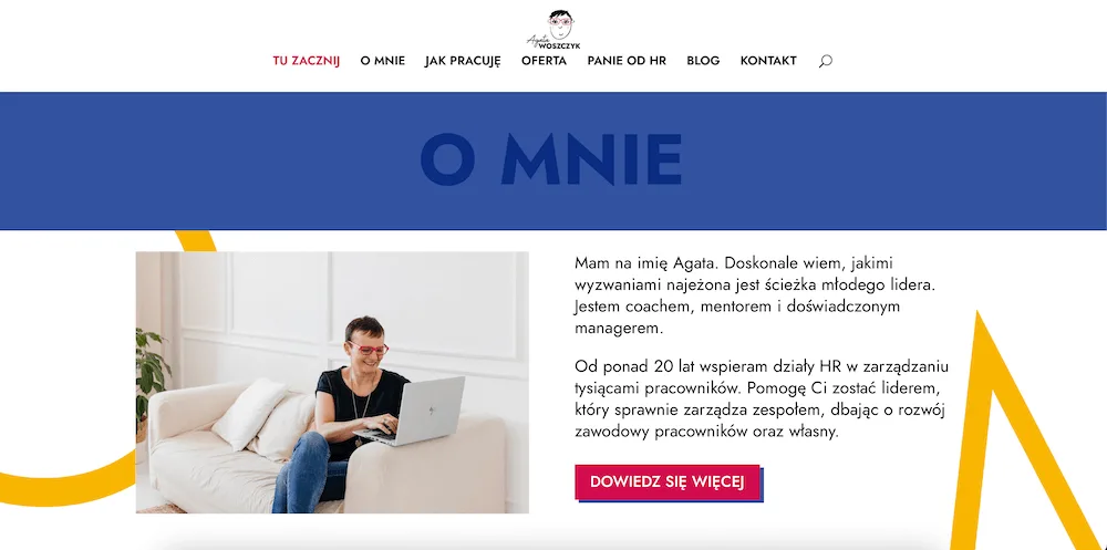 Copywriting dla specjalistki od HR