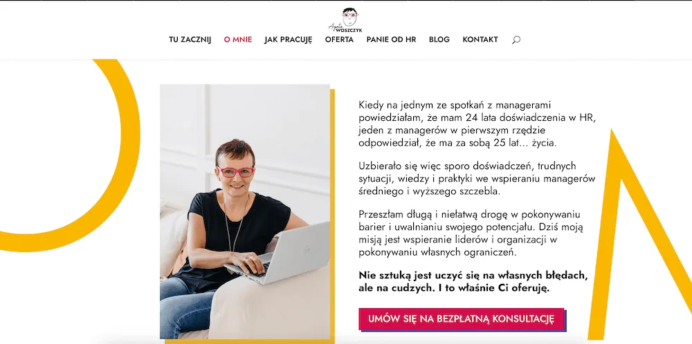 Copywriting dla Agaty z Poznania