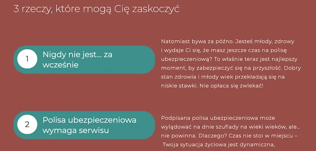 Copywriting dla agentki nieruchomości